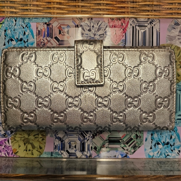 Host pick Gucci Guccissima Silver NWT vintage! - Picture 12 of 17